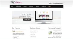 Desktop Screenshot of proformaorderdesk.com